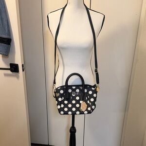 Betsey Johnson Polka Dot Crossbody Bag